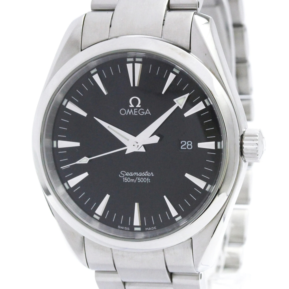 OMEGA Seamaster Aqua Terra Steel Quartz Mens Watch 2517.50 Polished